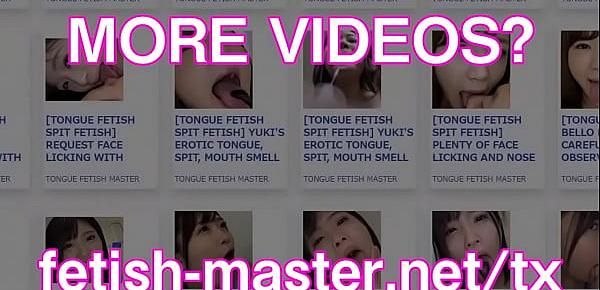 trendsJapanese Asian Girls Face Licking, Tongue Fetish, Spit Fetish - More at fetish-master.net